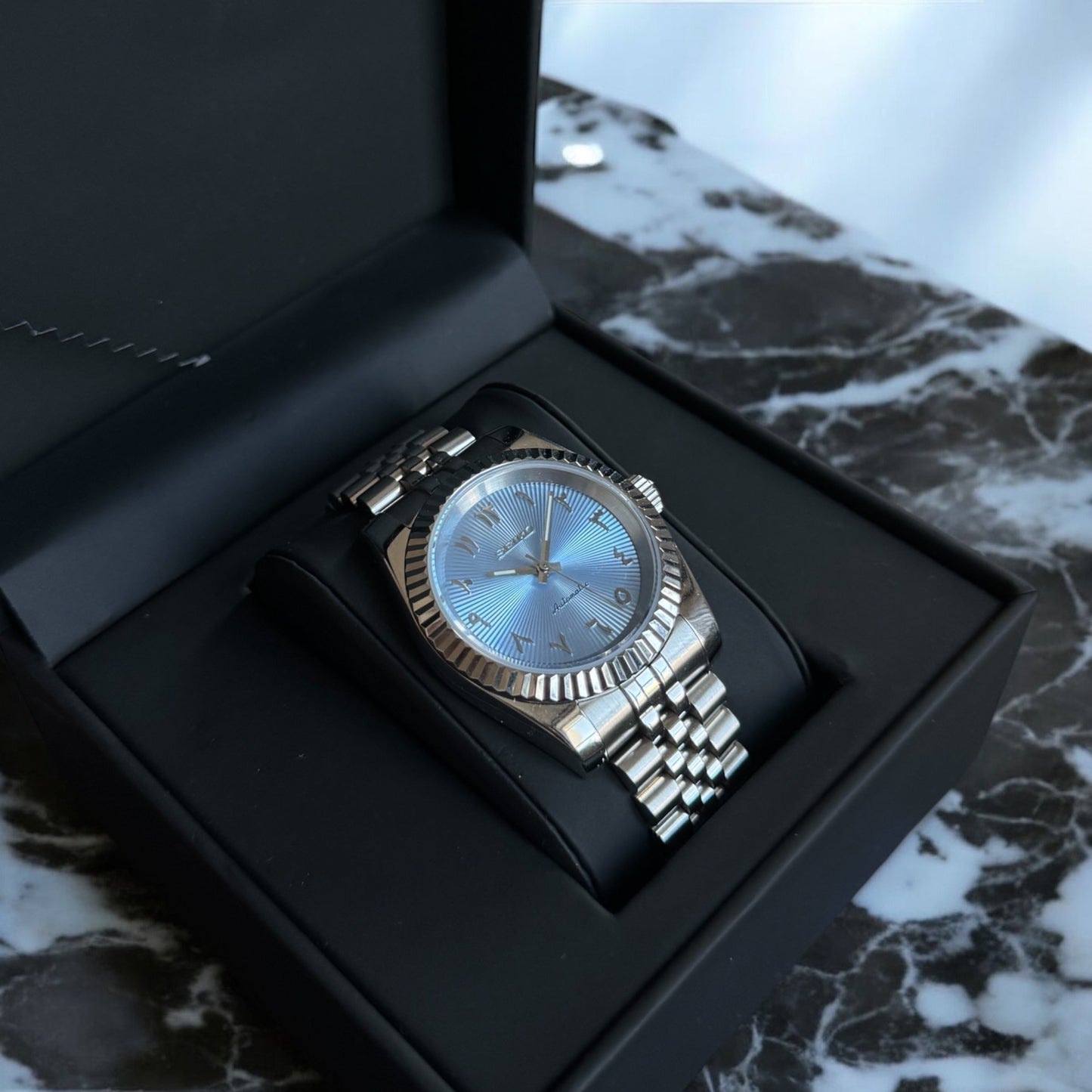 SEIKARABIC DIAL | ICE BLUE