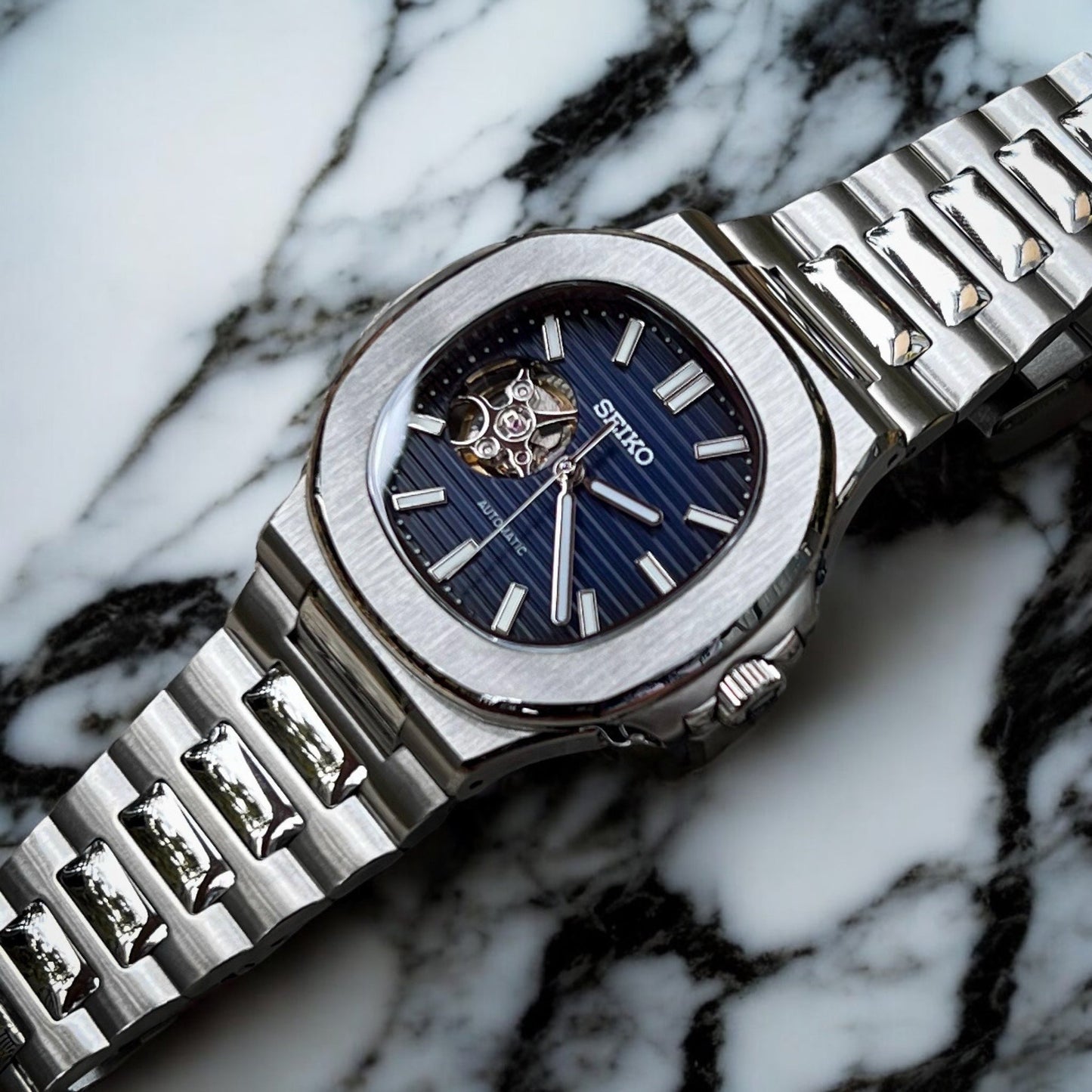 SEIKONAUT | OPEN HEART BLEU