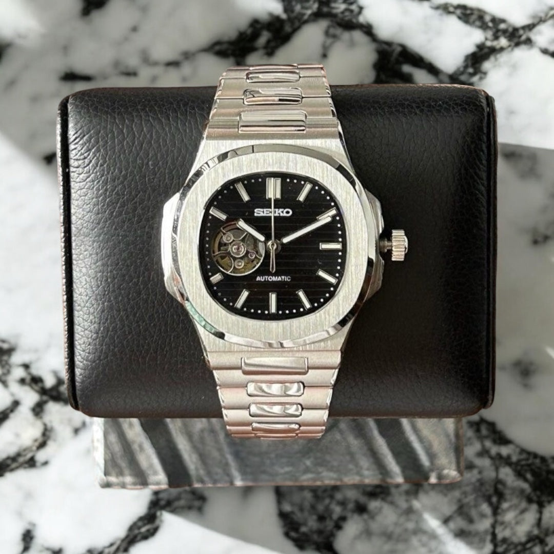 SEIKONAUT| OPEN HEART NOIR